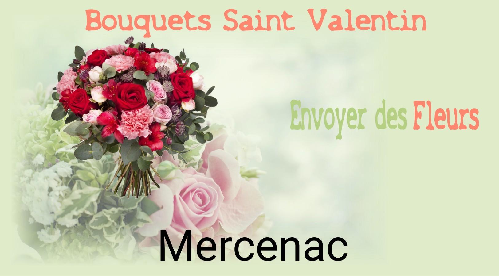 Roses de Saint-Valentin livrées à Mercenac